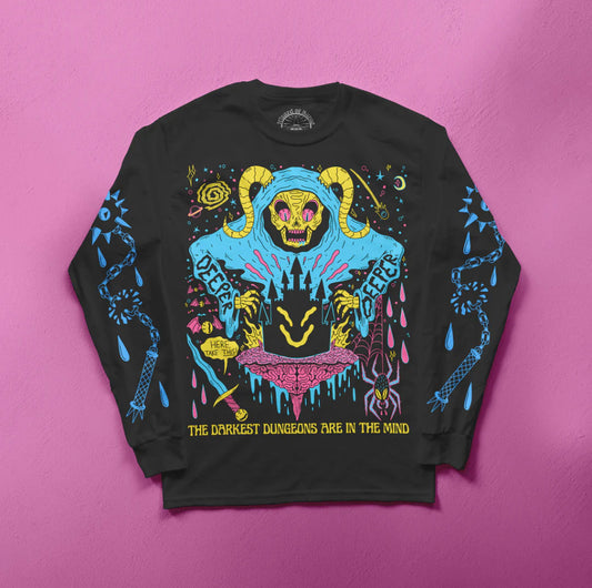 Wizard of Barge • Dungeon Minded Longsleeve Tee