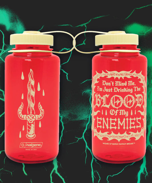 Wizard of Barge • Blood of my Enemies Water Bottle