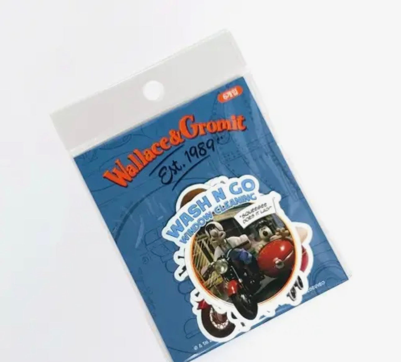 Wallace & Gromit Die-Cut Sticker Set