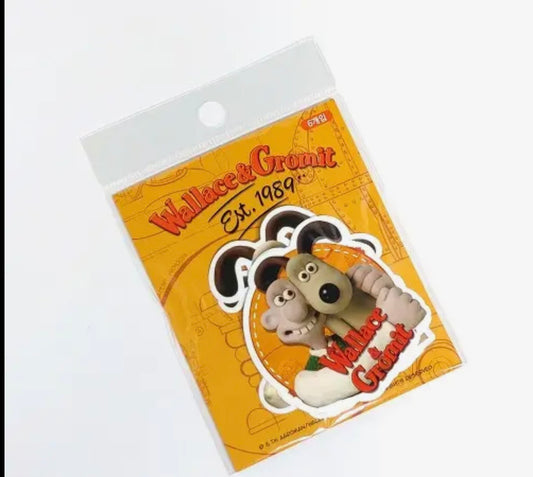 Wallace & Gromit Die-Cut Sticker Set