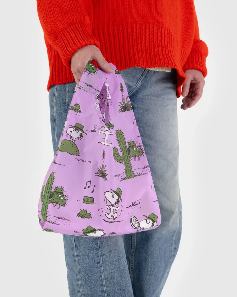 BAGGU x Peanuts - “Pink Spike” Reusable Baby Baggu