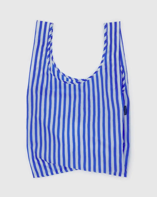 BAGGU • “Blue Painted Stripe” Standard Baggu
