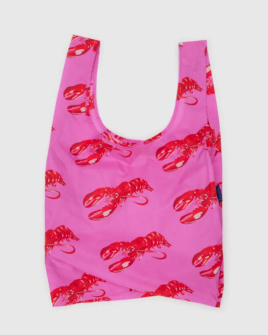 BAGGU • “Pink Lobster” Standard Reusable Baggu