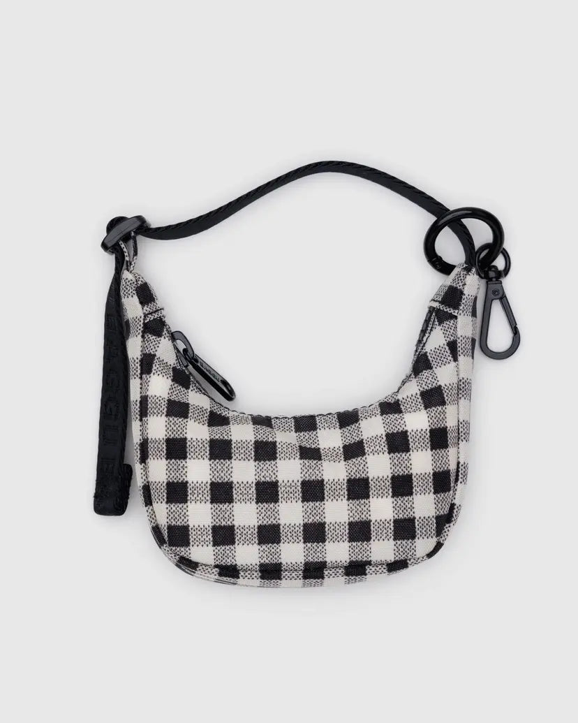 BAGGU • “Gingham” Crescent Bag Charm