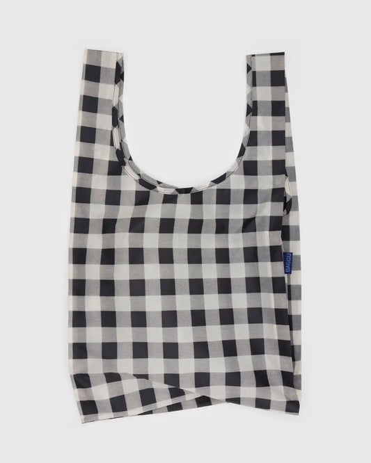 BAGGU • “Black And White Check” Standard Baggu