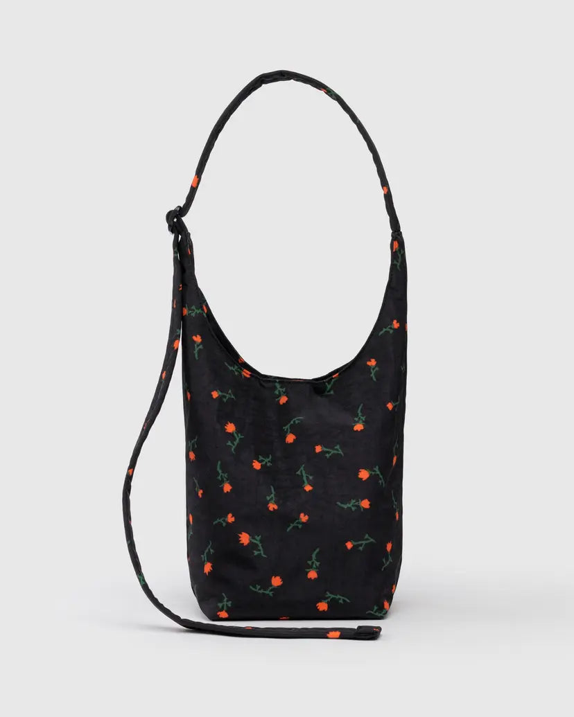 BAGGU • “Painted Wallflower” Small Nylon Bag