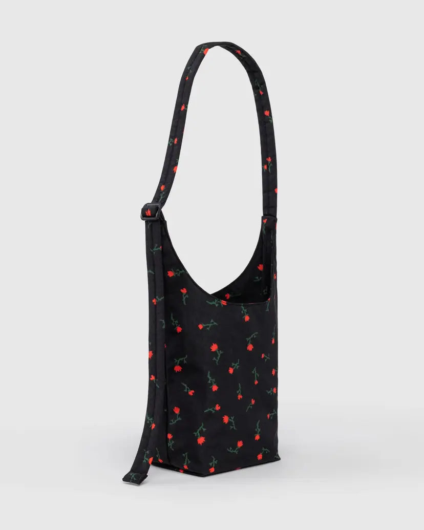 BAGGU • “Painted Wallflower” Small Nylon Bag