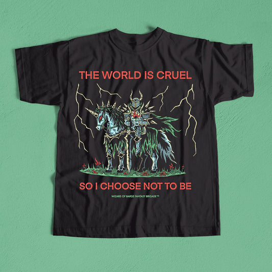 Wizard of Barge • Cruel World Tee