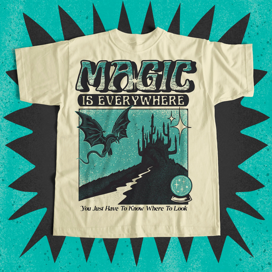 Wizard of Barge • Magic Is Everywhere Tee