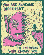 Wizard of Barge • 8” x 10” Risograph Print, Someone Different