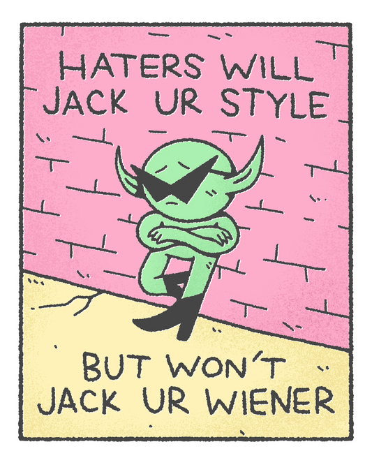 Wizard of Barge • No Haters Print