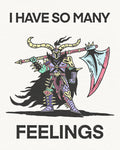 Wizard of Barge • So Many Feelings Print