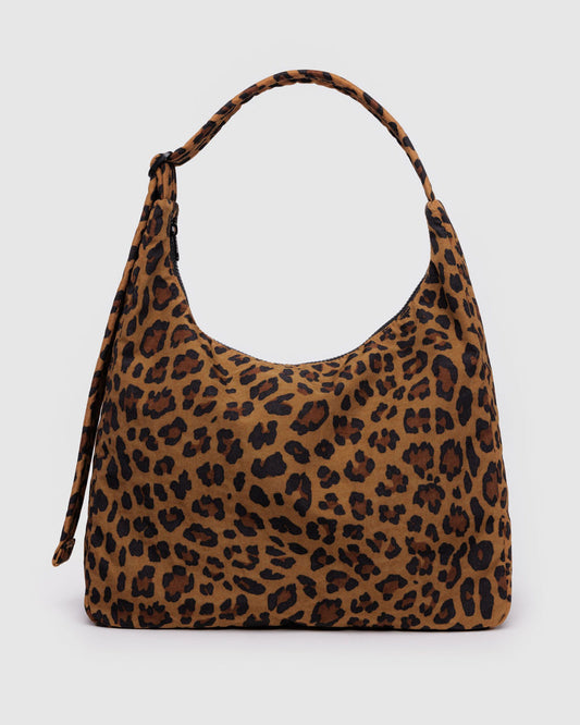 BAGGU • “Leopard” Nylon Shoulder Bag