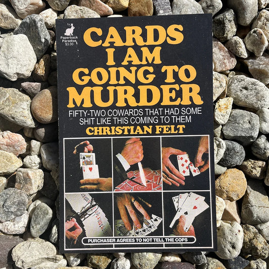 Cards I Am Going To Murder Postcard