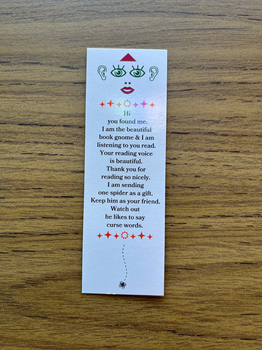 Book Gnome Friend Bookmark