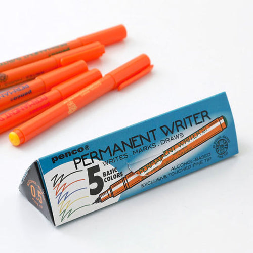 Hightide • Permanent Writer Pen Set With Five Colors