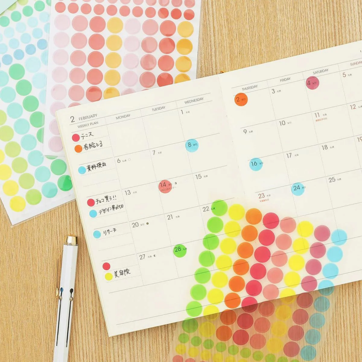 Hightide • See-Though Dot Stickers