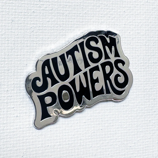 Strike Gently • Autism Powers Pin