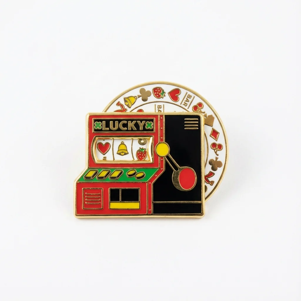 Strike Gently • Slots Pin