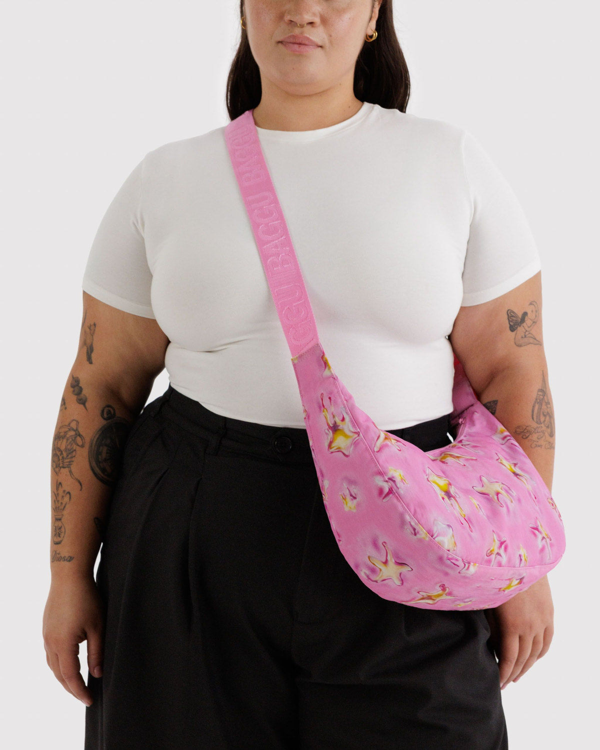 BAGGU • “Dancing Star” Medium Crescent Bag