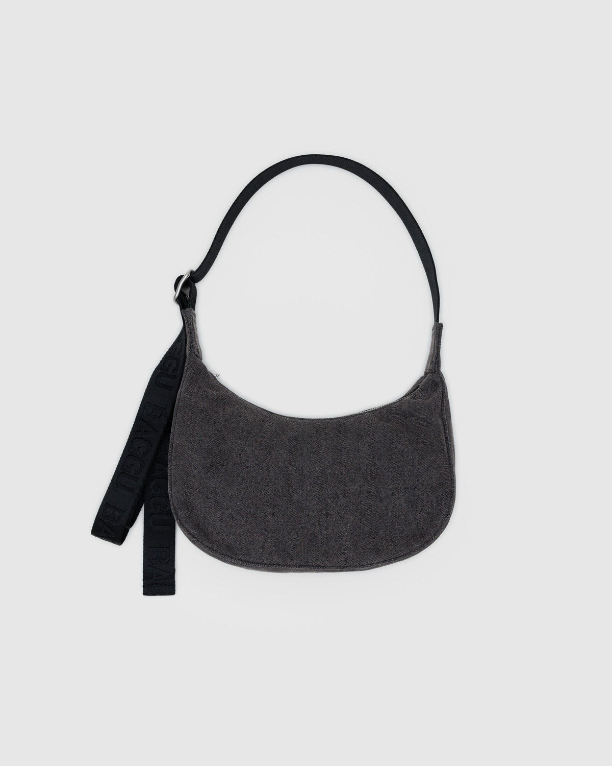 BAGGU • Dark Wash Denim Small Crescent Bag