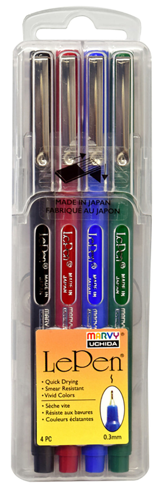 Le Pen • Set of 4 Primary Pens