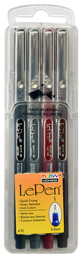 Le Pen • Set of 4 Dark Pens