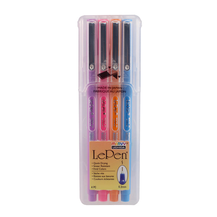 Le Pen • Set of 4 Brilliant Pens
