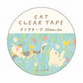 Mula • Dogs & Cats Clear Washi Tapes, Imported Japan