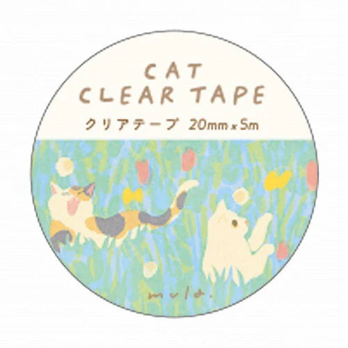 Mula • Dogs & Cats Clear Washi Tapes, Imported Japan