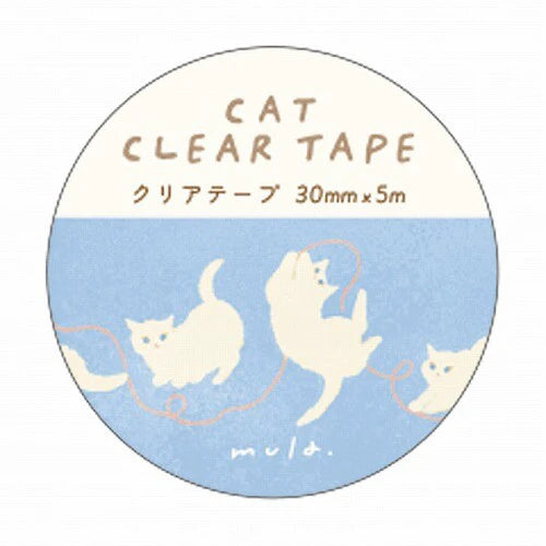 Mula • Dogs & Cats Clear Washi Tapes, Imported Japan