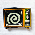Strike Gently • Spinning Hypno TV Deluxe Pin