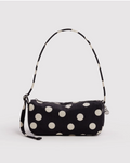 BAGGU • “Black and Cream Polka Dot” Nylon Loaf Bag