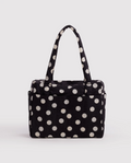 BAGGU • “Black and Cream Polka Dot” Small Cloud Carry-On