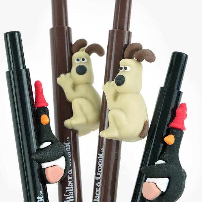 Wallace & Gromit • Hug Pen, Gromit & Feathers McGraw