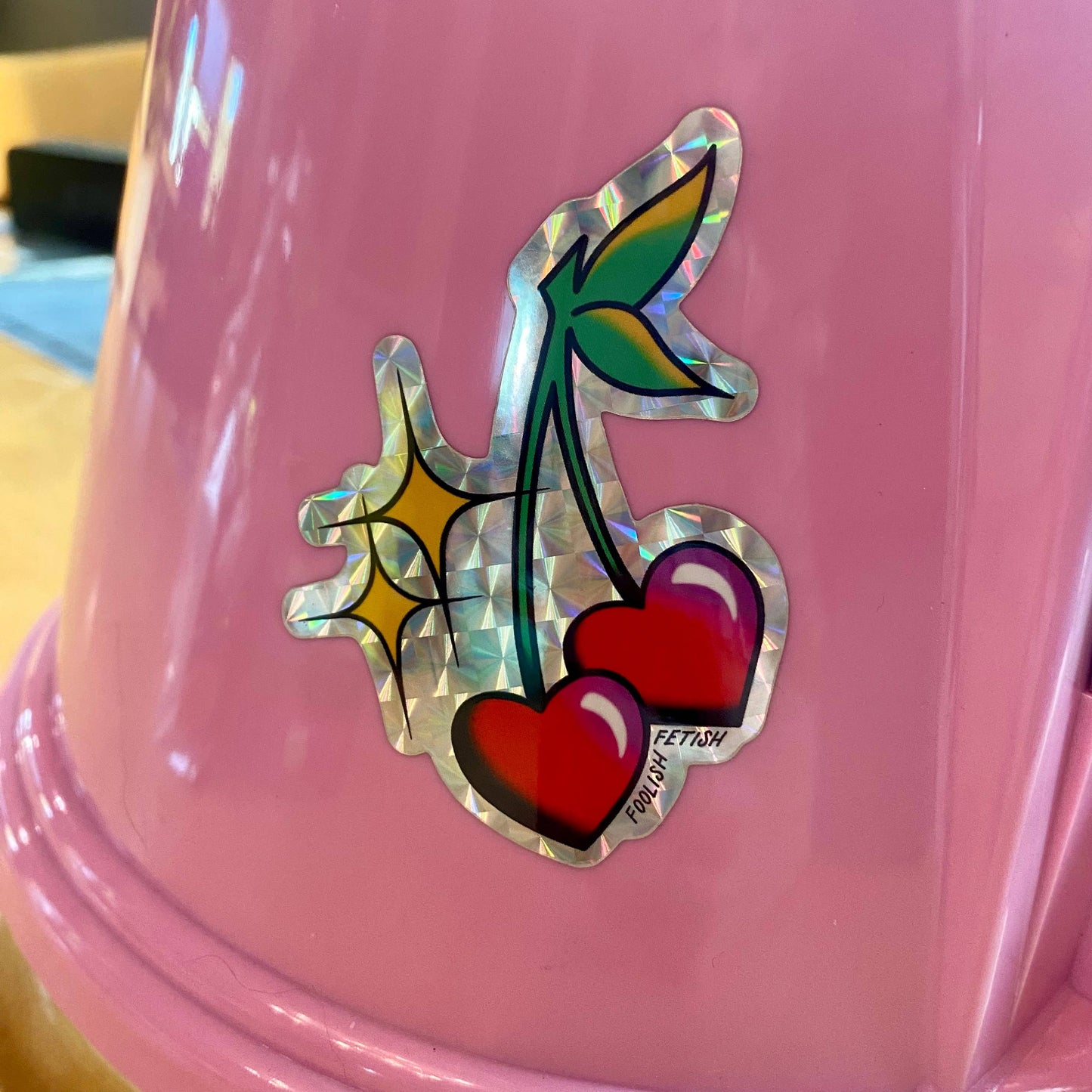Foolish Fetish • Sparkle Cherries Sticker