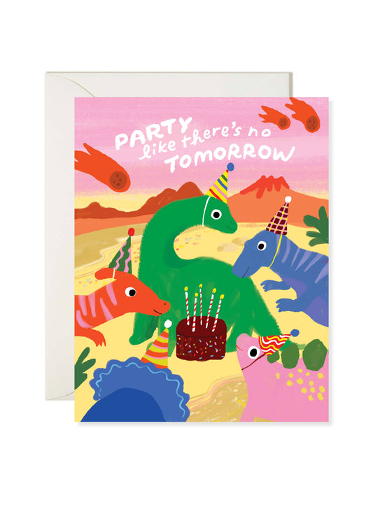 Karen Schipper • Dinosaur Birthday Card
