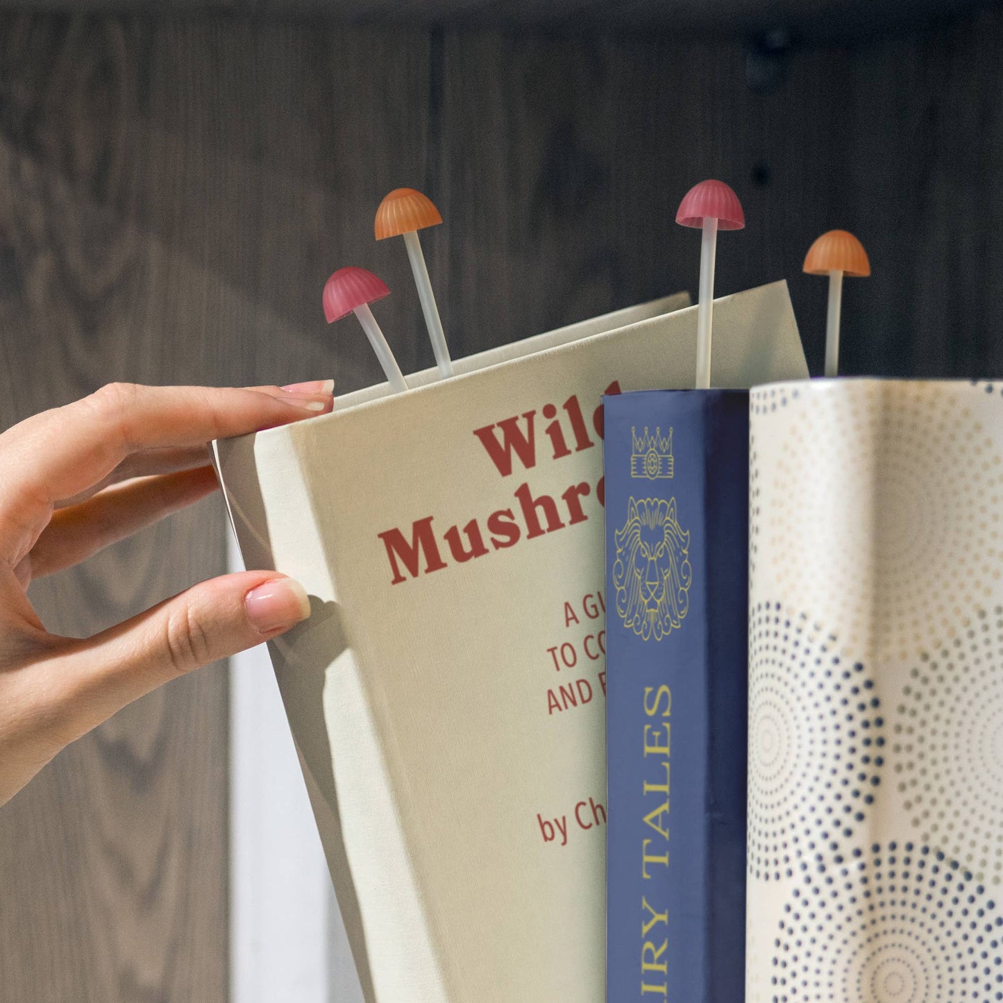 Magic Sprouts, Mushroom Bookmarks, Set of 4