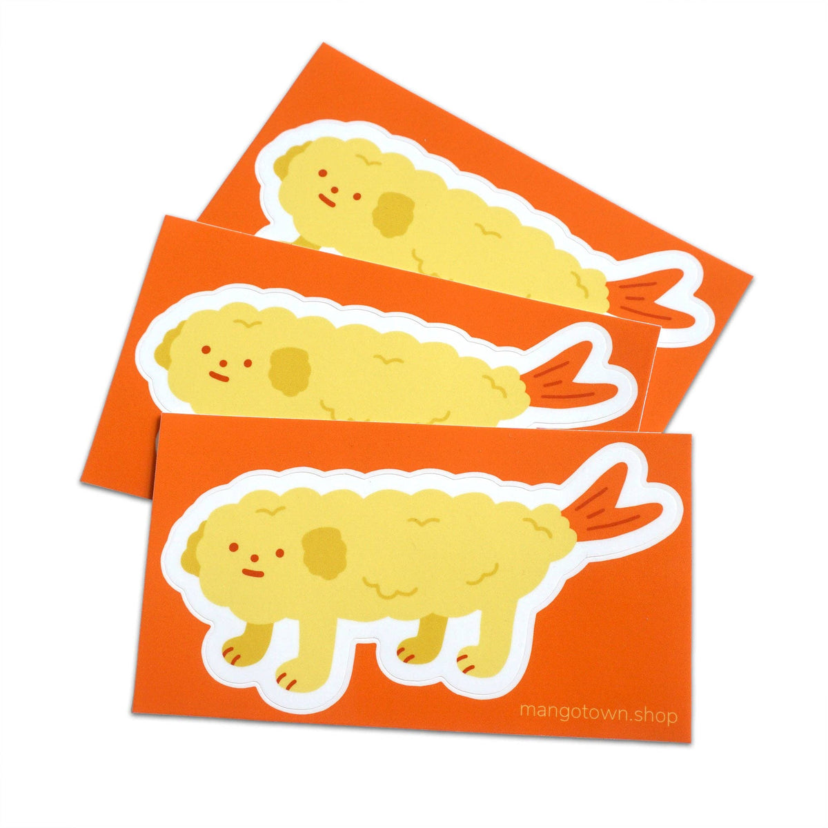 Mango Town • Shrimp Tempura Dog Vinyl Sticker