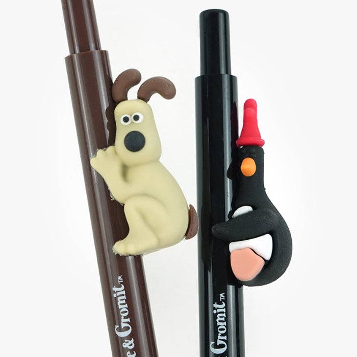 Wallace & Gromit • Hug Pen, Gromit & Feathers McGraw
