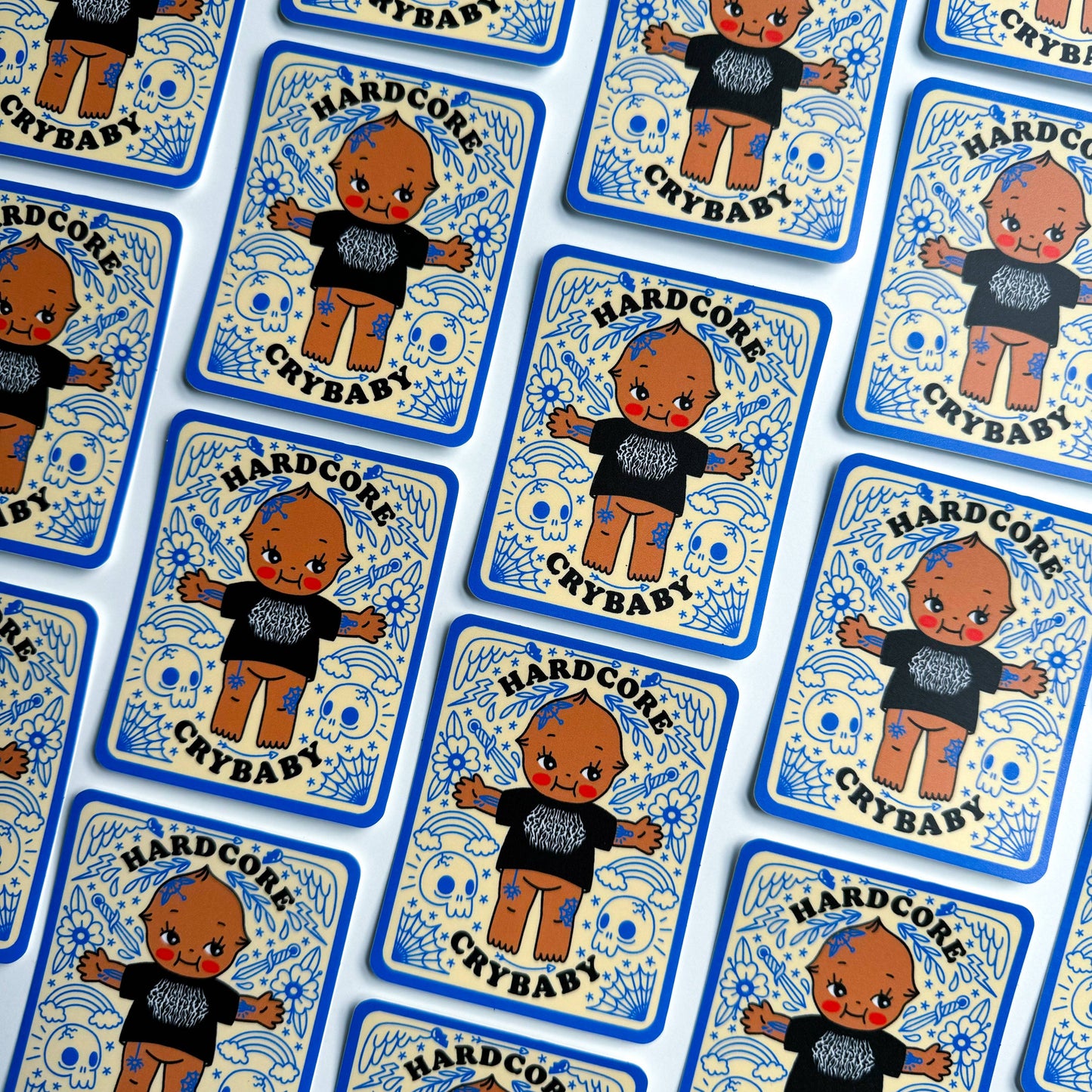 Ren-O-Graphics • HARDCORE CRYBABY STICKER