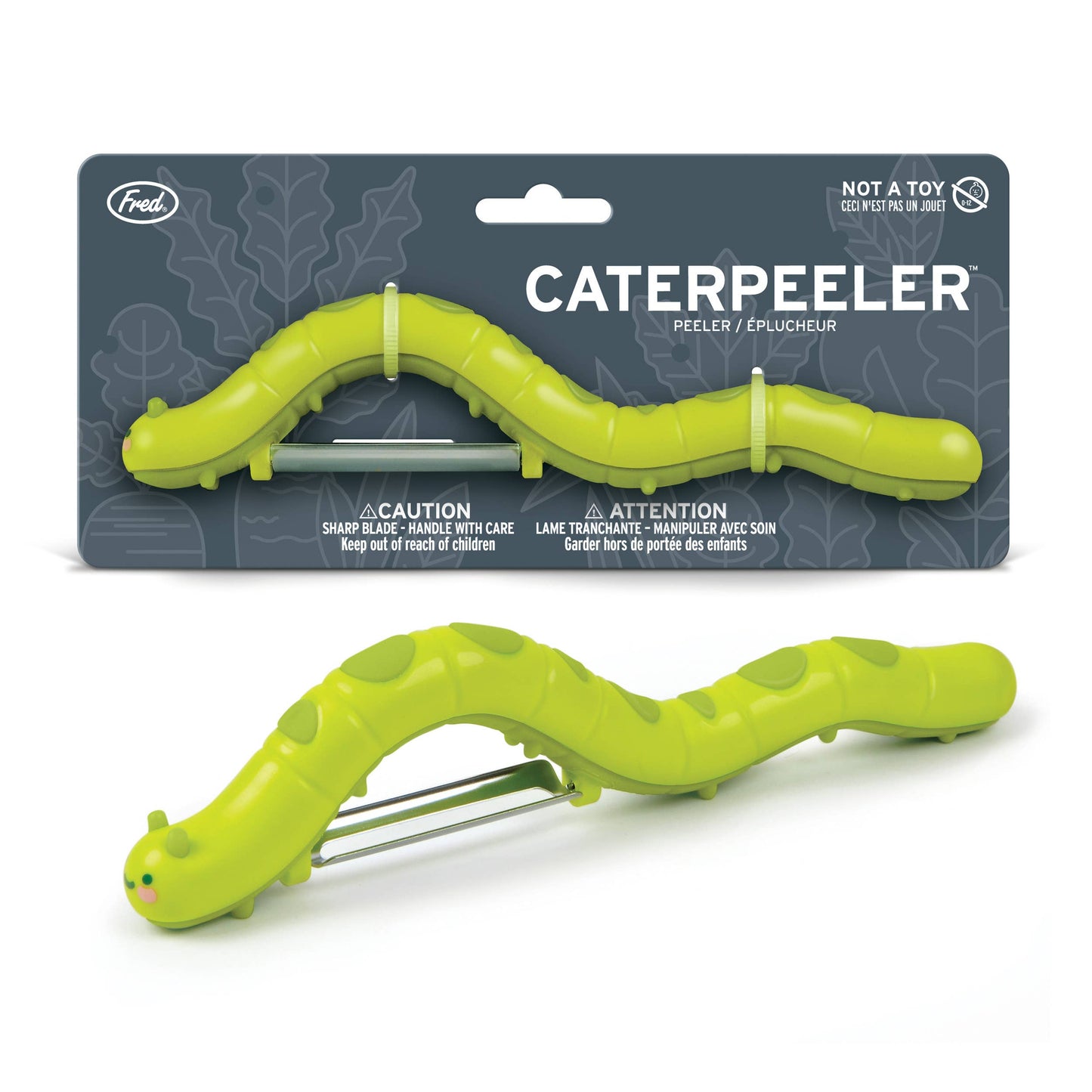 Fred & Friends • Fruit & Veggie Peeler, Caterpeeler