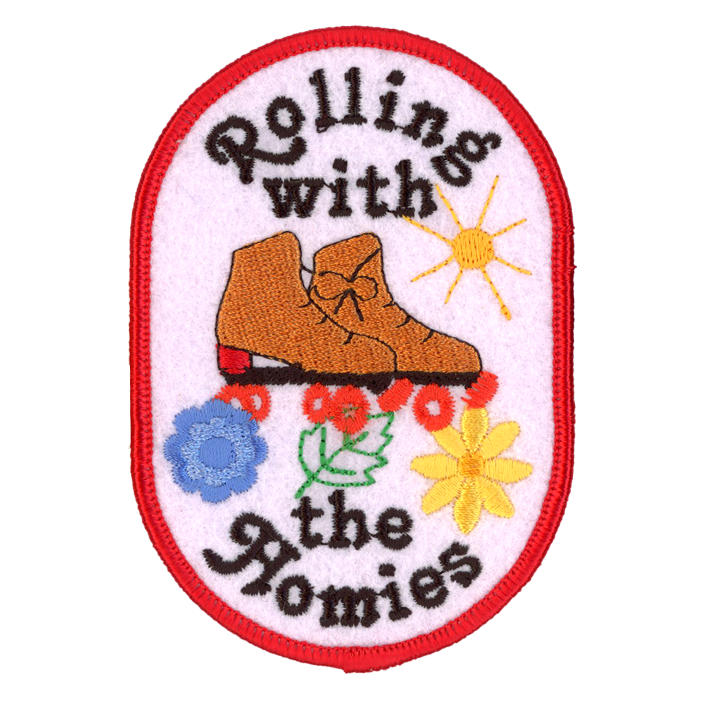 Patch Ya Later • Rolling With The Homies Iron On Patch