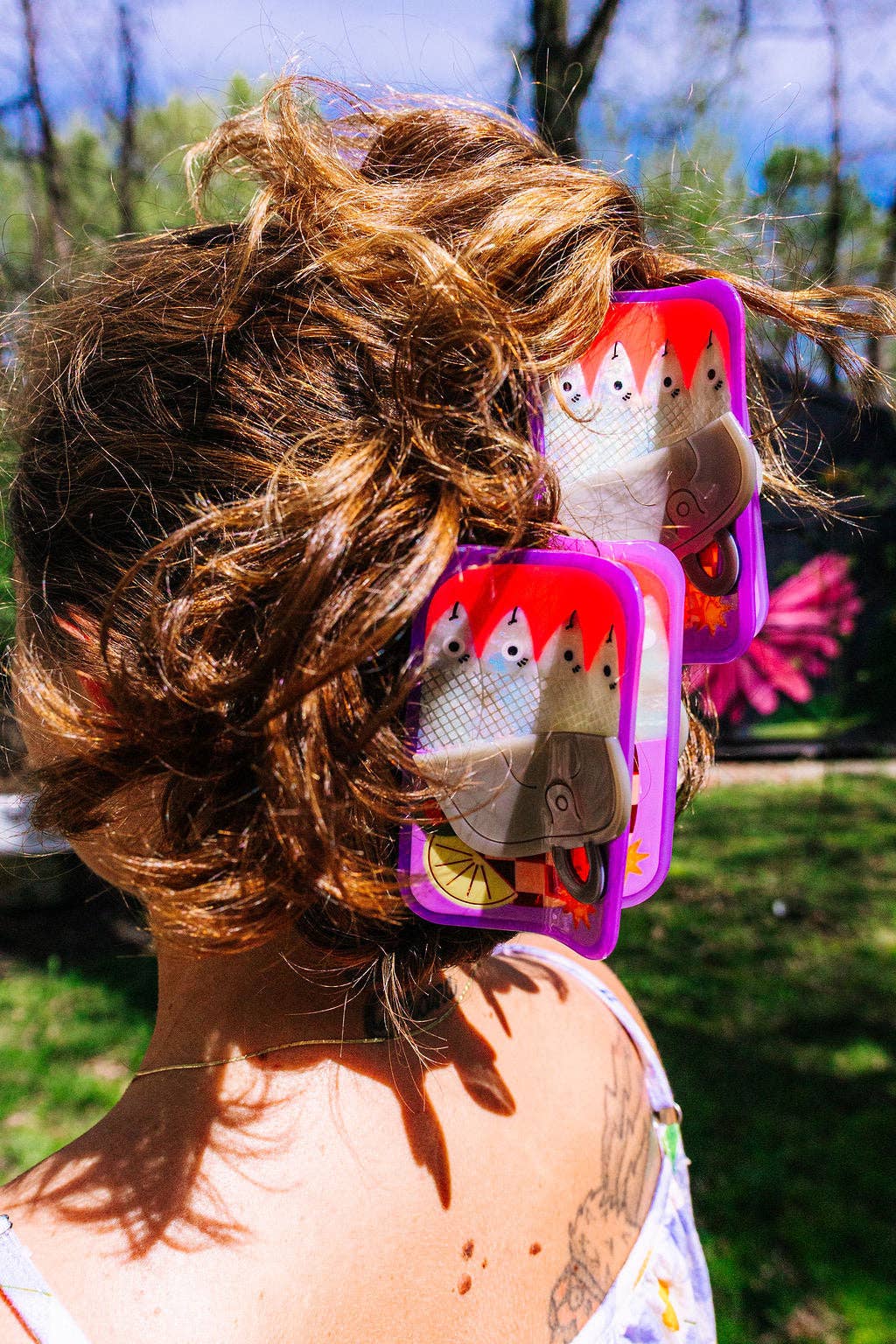 The Peach Fuzz • Sardine Hair Claw