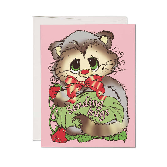 Critter Hugs greeting card