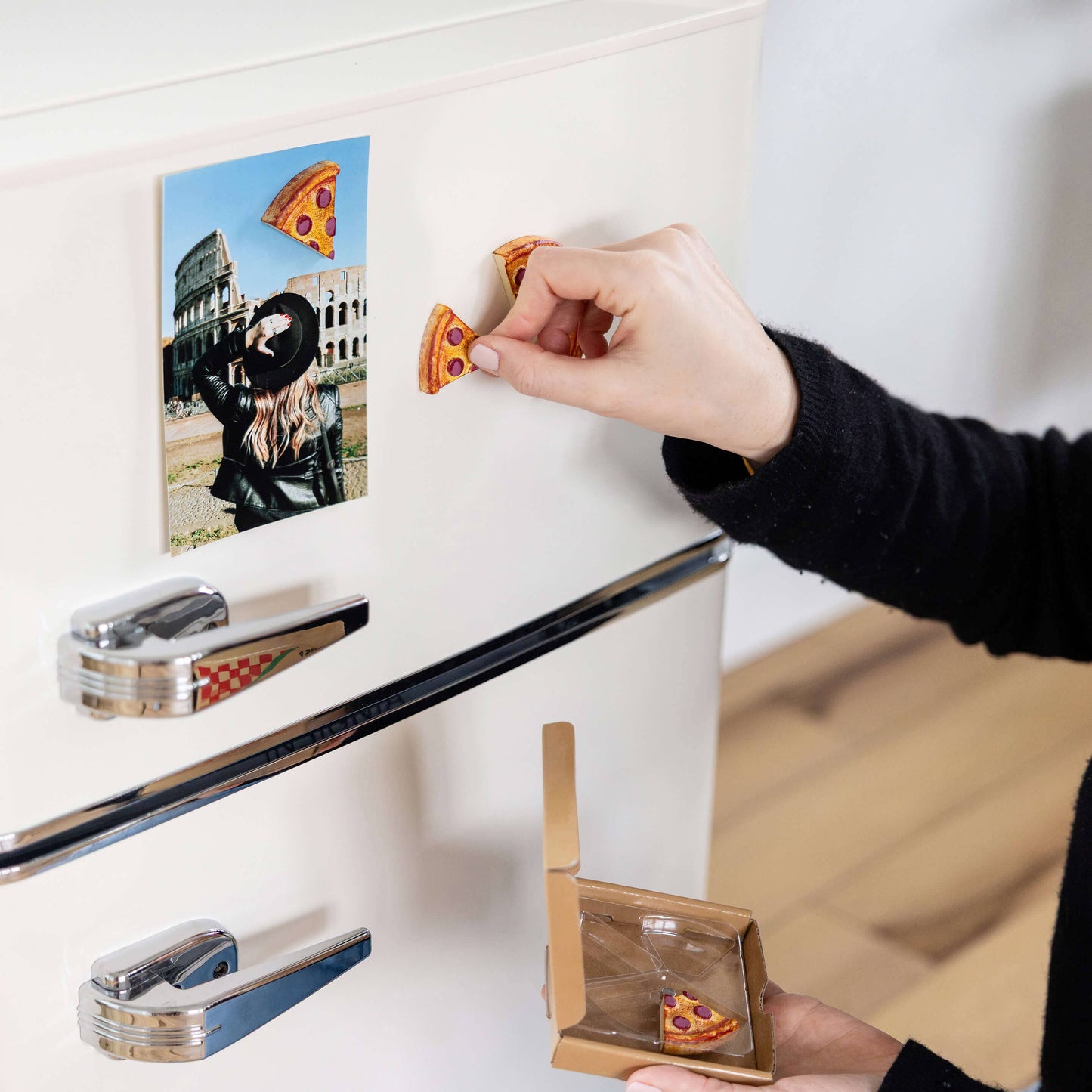 Three by Three Seattle • Pizza Magnets