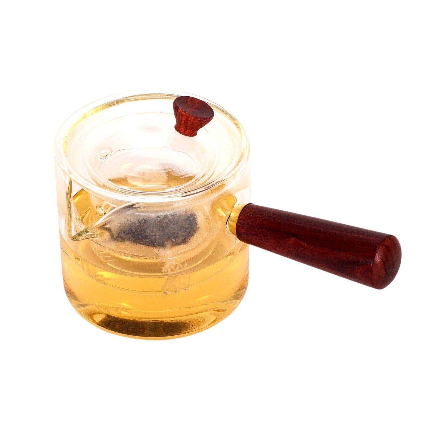 Glass Tea Pot with Handle, 17oz