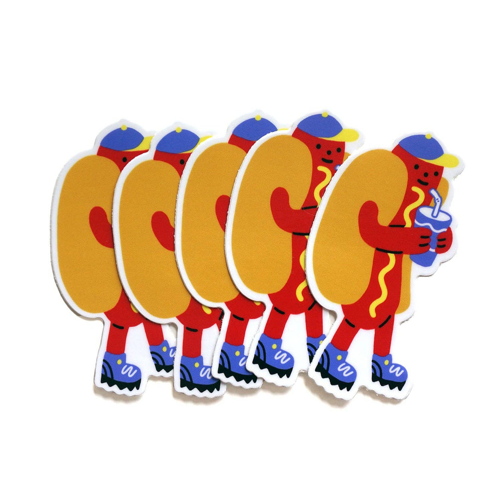 Mango Town • Hotdog Guy Vinyl Sticker