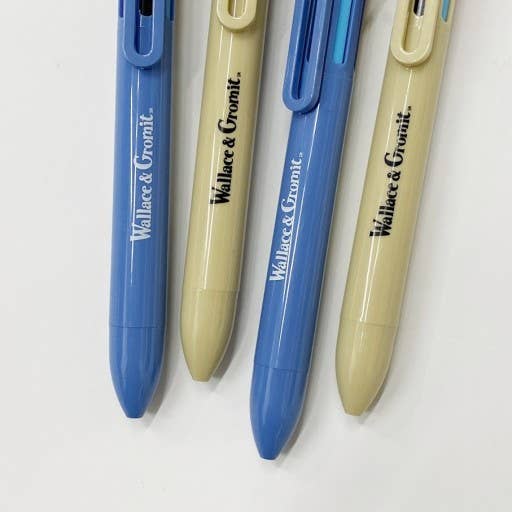 Wallace & Gromit Figure 6-Color Ballpoint Pen (0.7mm)