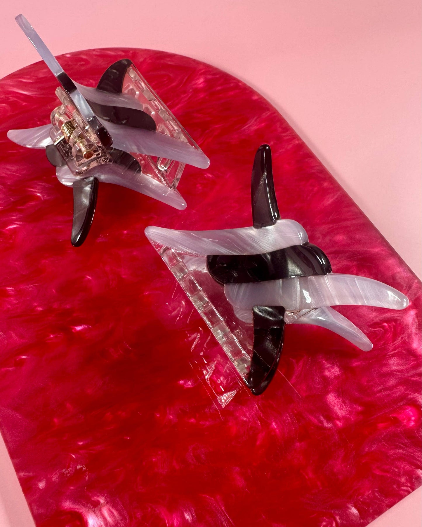 Foolish Fetish • Barbed Wire Mini Claw Clips